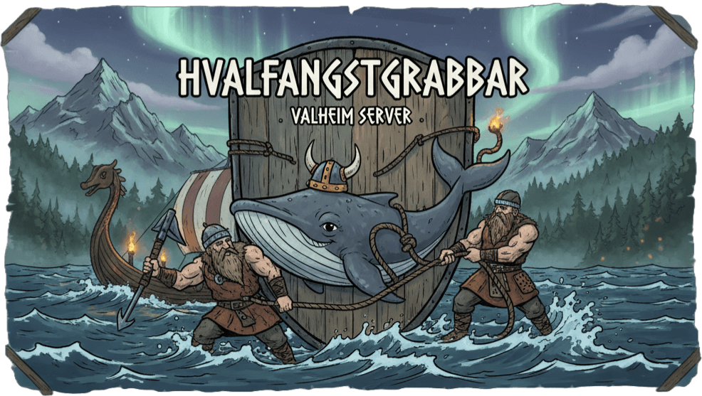 Valheim server banner